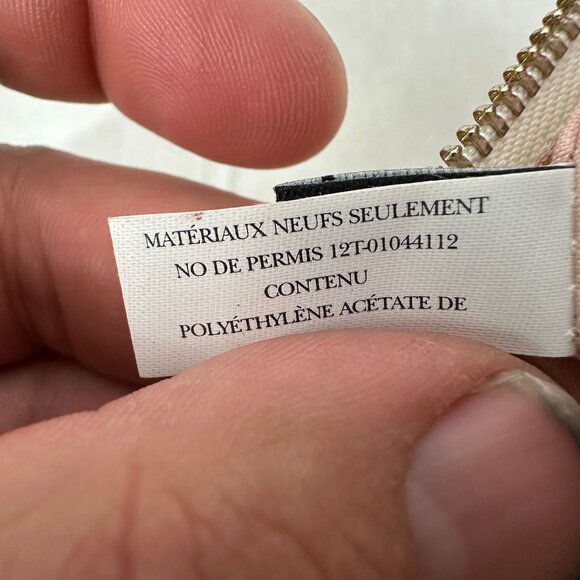 Kate Spade Straw Clutch With Strawberry Embroidery & Zip Closure - Picture 4 of 10